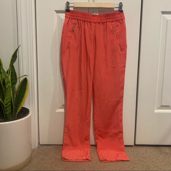Zara Pants - Zara basic coral lightweight dress pant